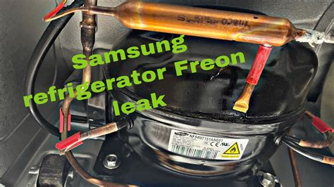 freon leak mini fridge|Five Signs Your Refrigerator Is Leaking Freon: A。